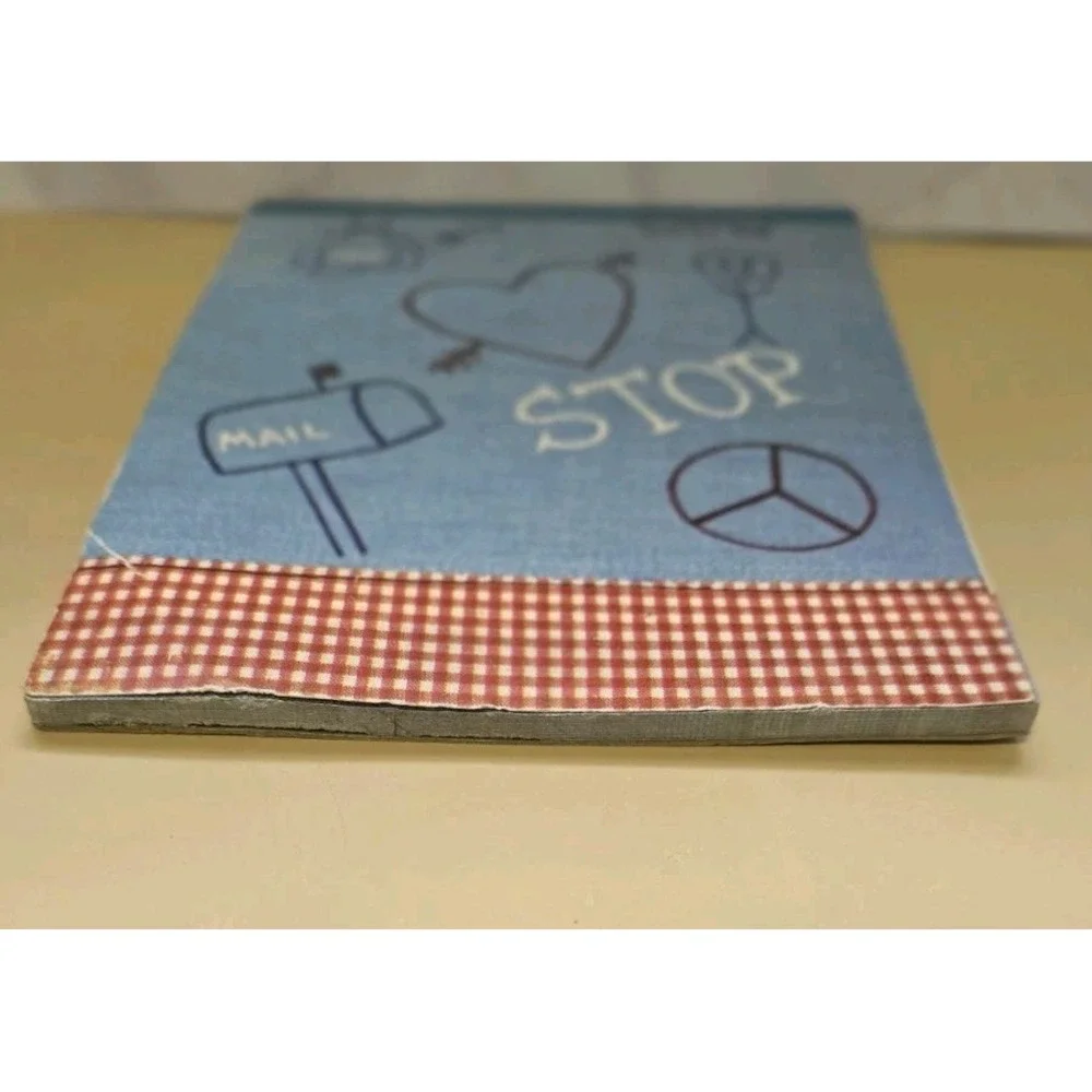 Stationary Note Pad Faded Blue By Paula Co. 1974 Great Condition